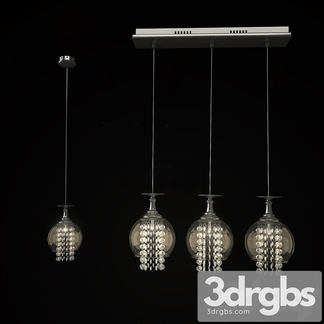 Pendant Light No Crystal Luh Chic Sp3 3dsmax Download - thumbnail 1