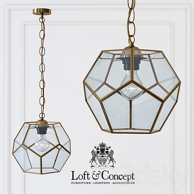 Pendant light Pointed Star 3DSMax File - thumbnail 1