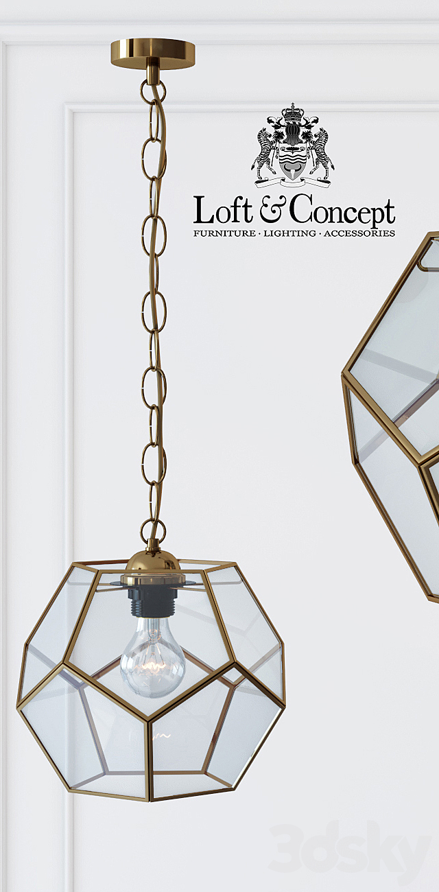 Pendant light Pointed Star 3DSMax File - thumbnail 2