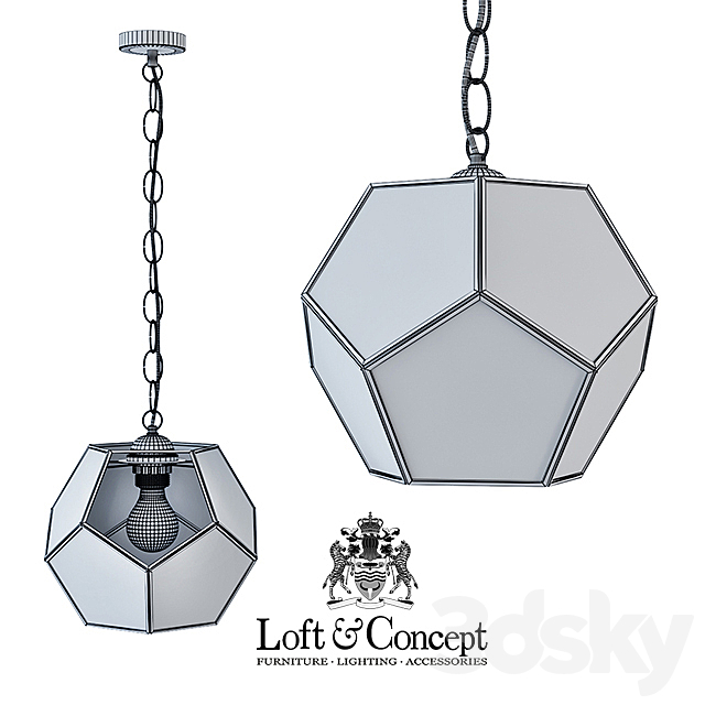 Pendant light Pointed Star 3DSMax File - thumbnail 3