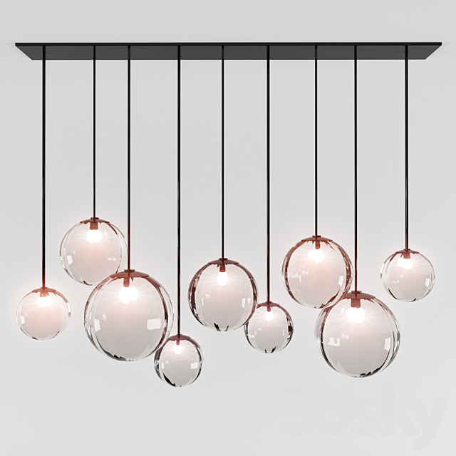 Pendant light PUPPET SP L 3DSMax File - thumbnail 1