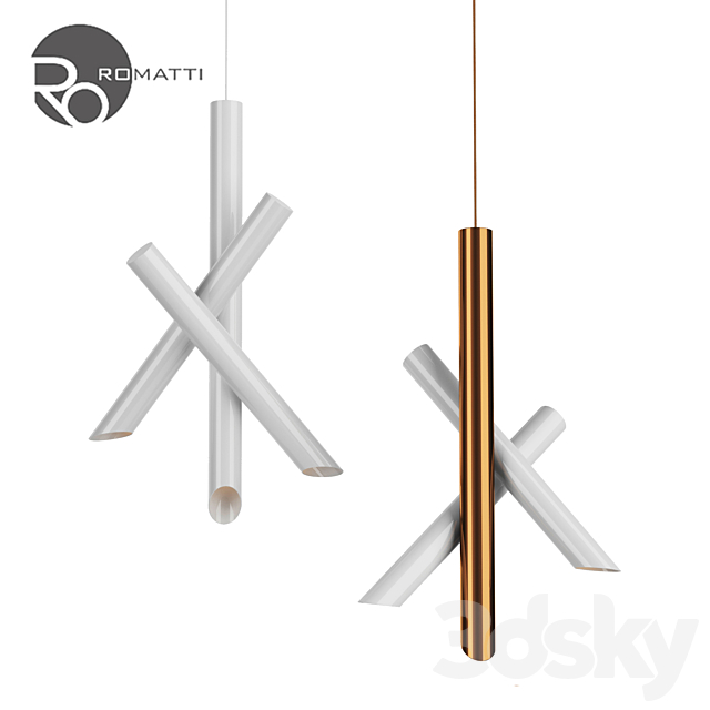 Pendant light Romatti Castor 3DSMax File - thumbnail 1