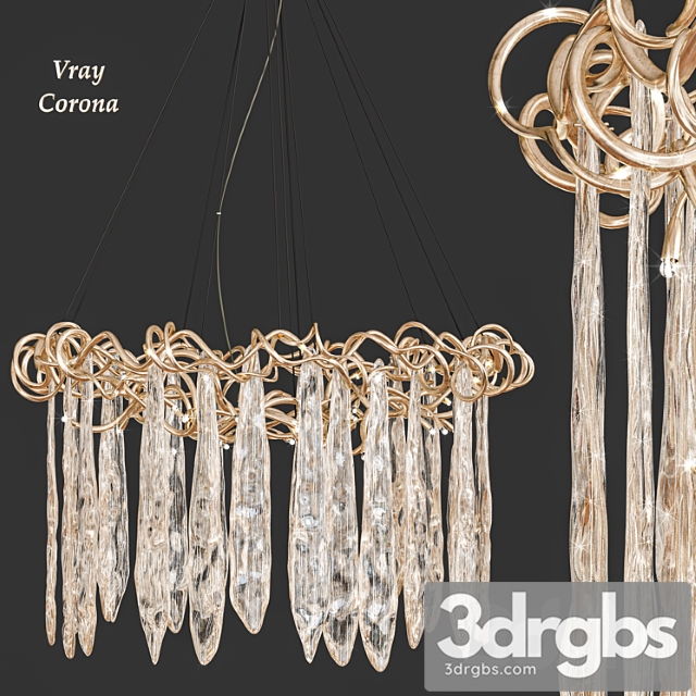 Pendant Light Serip 3dsmax Download - thumbnail 1