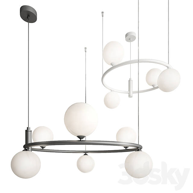 Pendant lights Maytoni Ring 3DSMax File - thumbnail 1