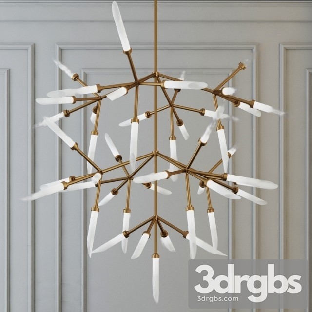 Pendant Lights Spur Grande Chandelier 3dsmax Download - thumbnail 1