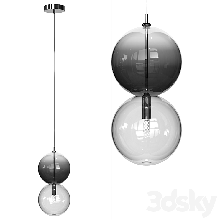 Pendant Odeon Light PENDANT 49801A 3DS Max Model - thumbnail 1