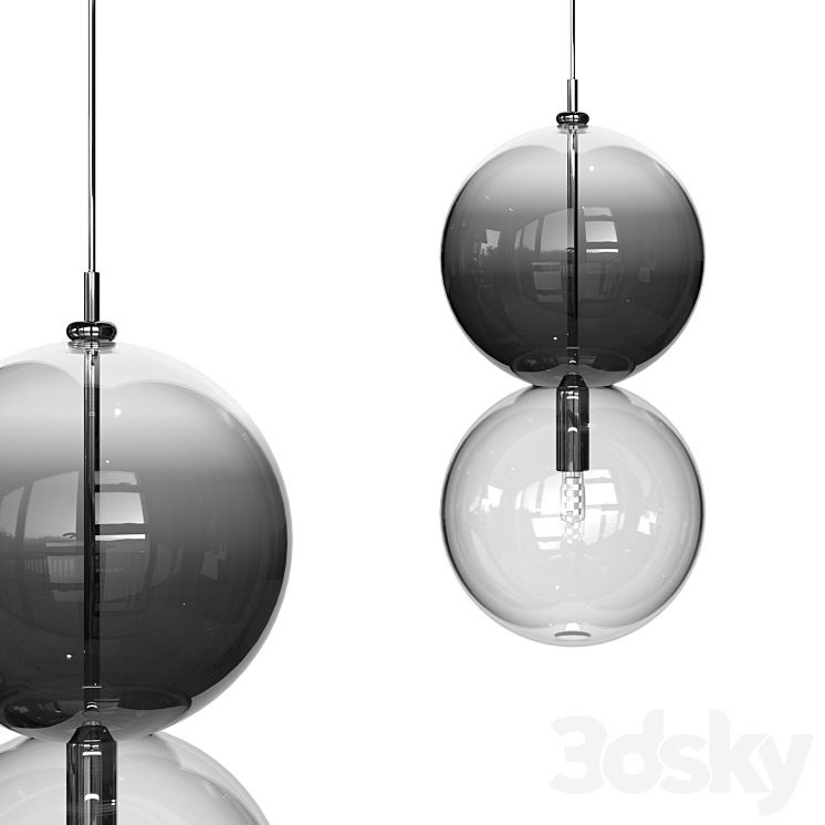 Pendant Odeon Light PENDANT 49801A 3DS Max Model - thumbnail 2