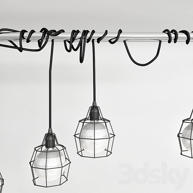 Pendants in a bar 3DSMax File - thumbnail 2