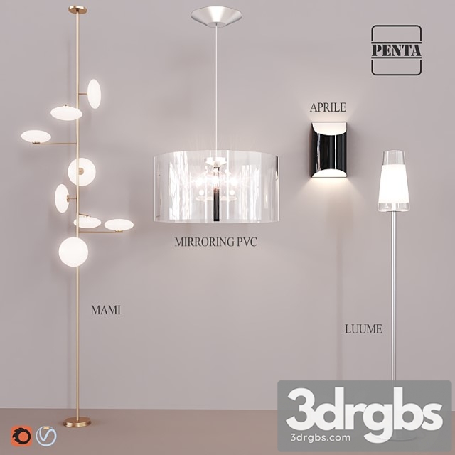 Pentalight Lighting Set 1 3dsmax Download - thumbnail 1