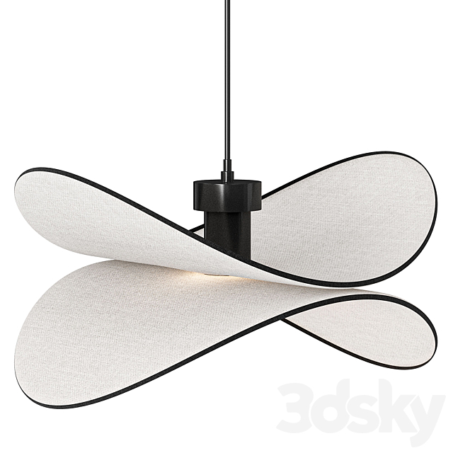 Petalo Pendant Lamp 3DS Max Model - thumbnail 4