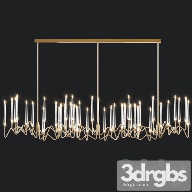 Pezzo 3 Endless Chandelier 3dsmax Download - thumbnail 1