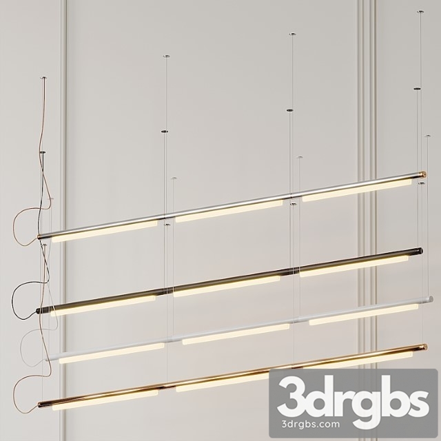 Pipeline linear suspension light by caine heintzman from andlight 3dsmax Download - thumbnail 1