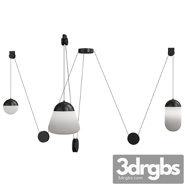 Planets Pendant Light 3dsmax Download - thumbnail 1