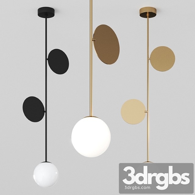 Plates Pendant By Atelier Areti 3dsmax Download - thumbnail 1