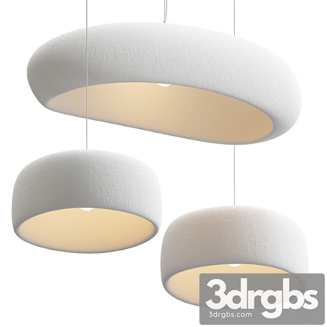 Potcover Clouds Pendant Light 3dsmax Download - thumbnail 1