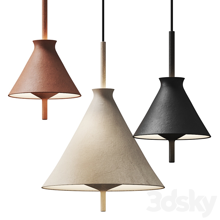 Pott Totana Pendant Lamps 3DS Max Model - thumbnail 1