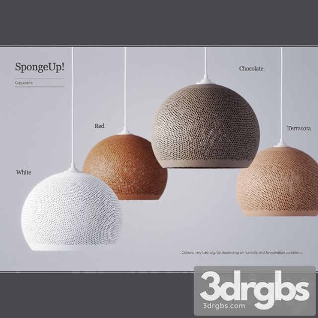 Potts Sponge Up Pendant Light 3dsmax Download - thumbnail 1