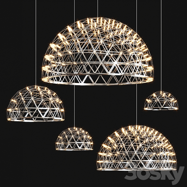 Raimond Dome by Moooi 3DS Max Model - thumbnail 1