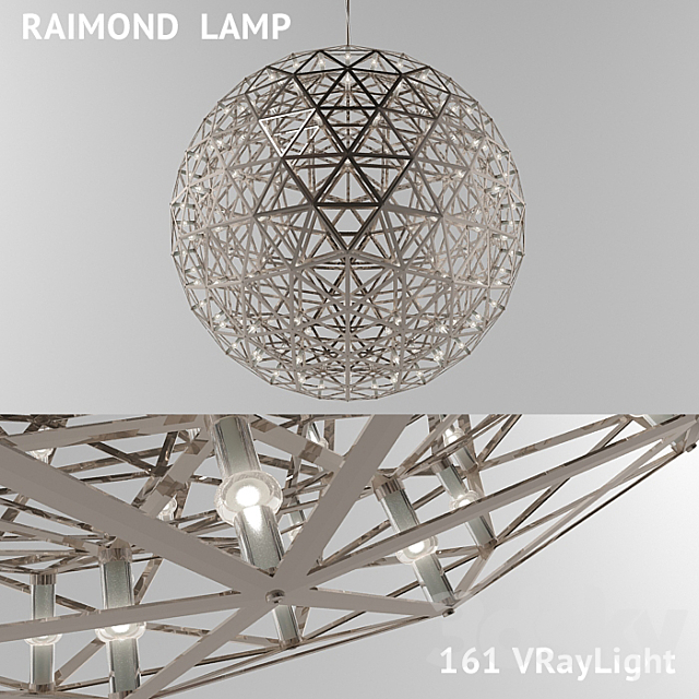 RAIMOND LAMP 3ds Max - thumbnail 1