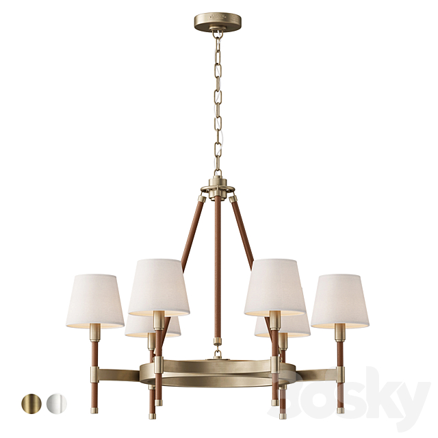 Ralph Lauren – Katie Medium Chandelier 3ds Max - thumbnail 1