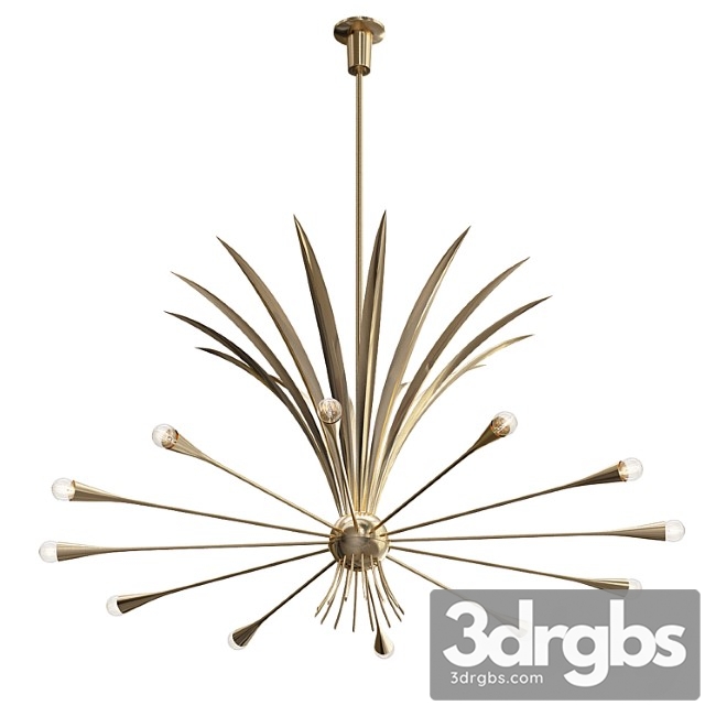 Rare chandelier 3dsmax Download - thumbnail 1