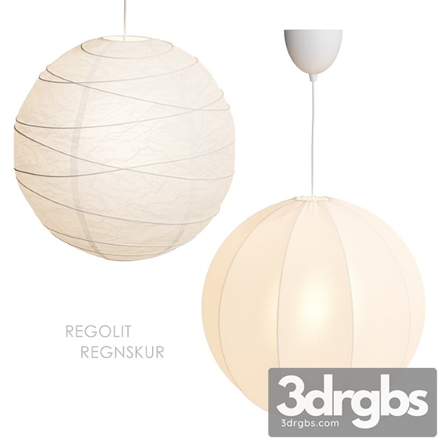 regnskur pendant lamp 3dsmax Download - thumbnail 1