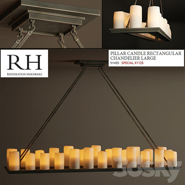 Restoration Hardware 3DSMax File - thumbnail 1