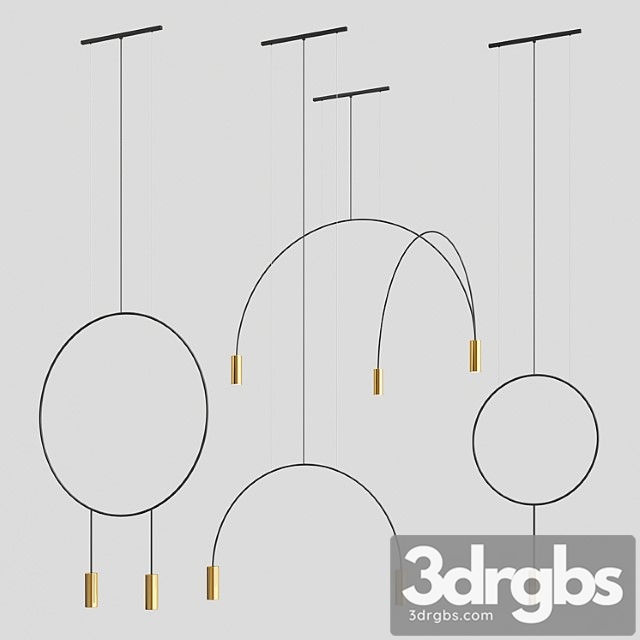 Revolta Pendant Light 3dsmax Download - thumbnail 1