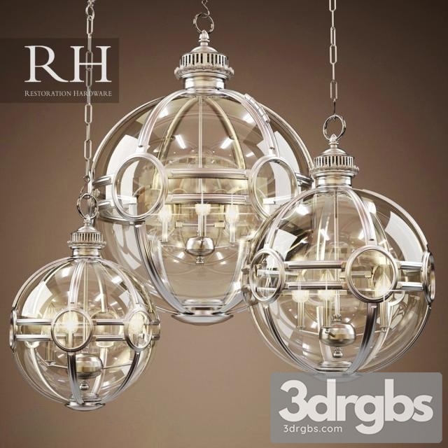 RH 19th C Victorian Globe 3dsmax Download - thumbnail 1