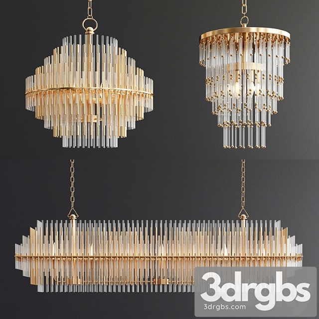 Rh chandelier collection – emile - thumbnail 1