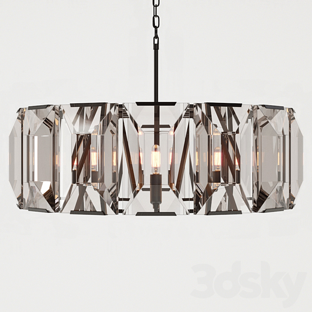 RH HARLOW CRYSTAL CHANDELIER 31 3DSMax File - thumbnail 1