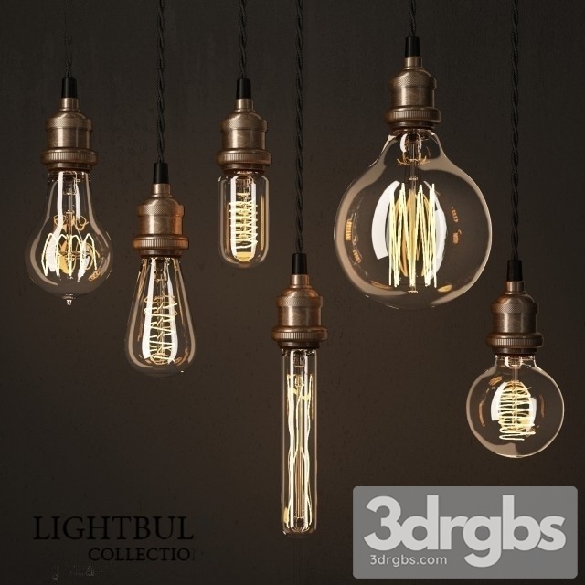 RH Light Bulb Collections 3dsmax Download - thumbnail 1