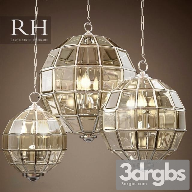 RH Street Gas Lamp Pendant 3dsmax Download - thumbnail 1