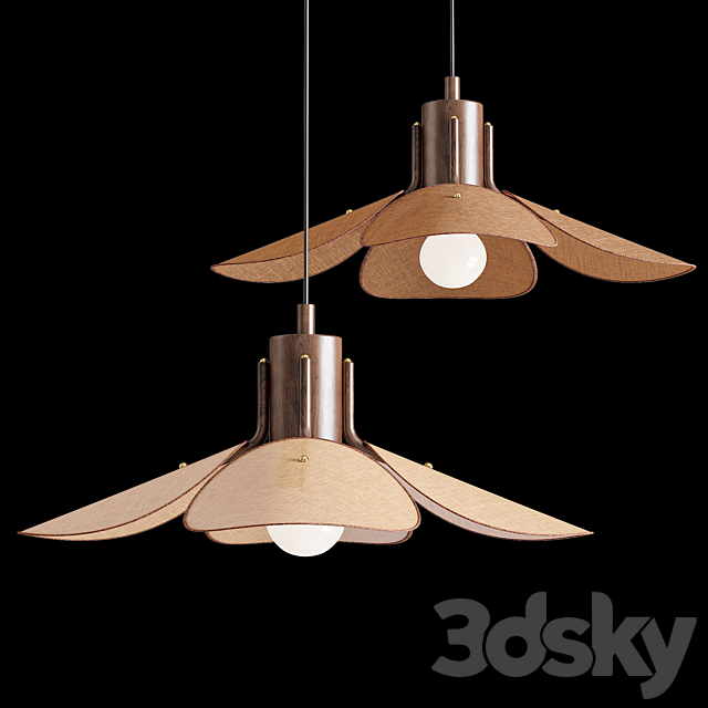 Riankh Pendant Lamp 3ds Max - thumbnail 3