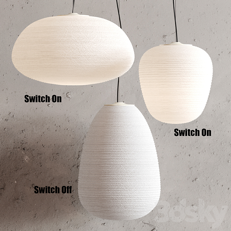 Rituals Collection by Foscarini 3DS Max Model - thumbnail 2