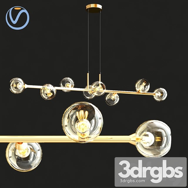 Roger Pendant Light 1 3dsmax Download - thumbnail 1