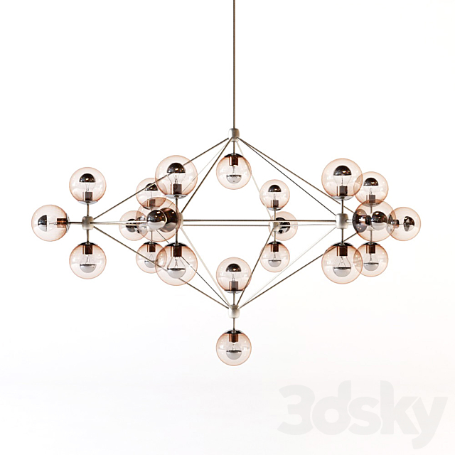 Roll and hill – Modo chandelier 3DSMax File - thumbnail 1