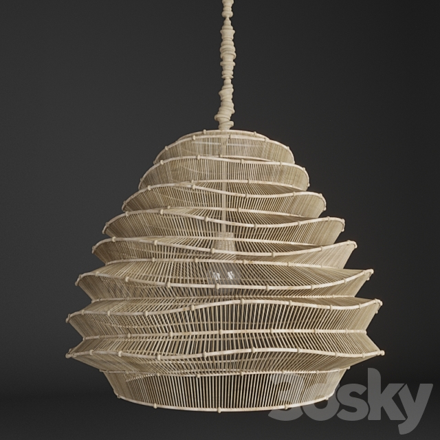 Roost Bamboo Cloud Chandelier 3DSMax File - thumbnail 1