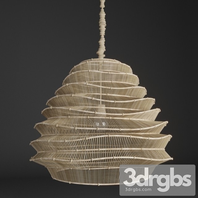 Roost Bamboo Cloud Chandeliers 3dsmax Download - thumbnail 1