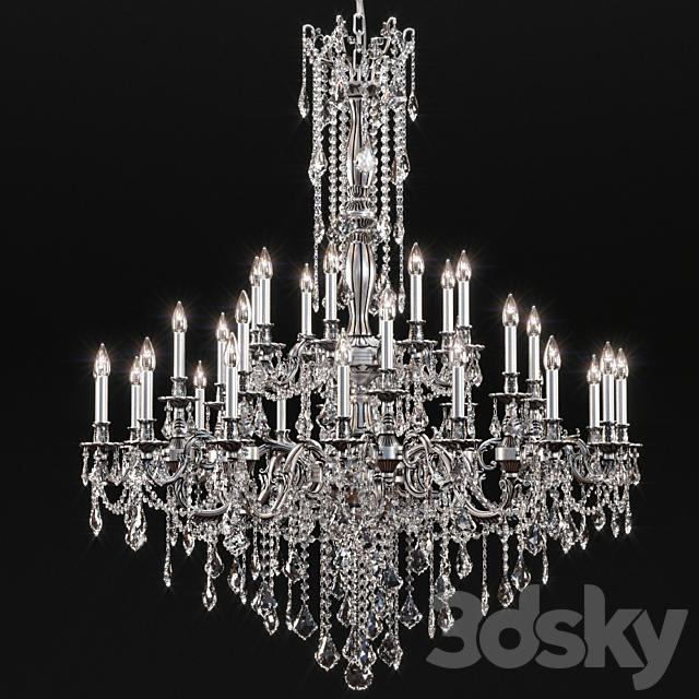 Rosalia Collection chandelier 9232 3DSMax File - thumbnail 1