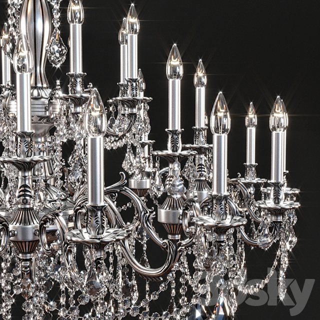 Rosalia Collection chandelier 9232 3DSMax File - thumbnail 2