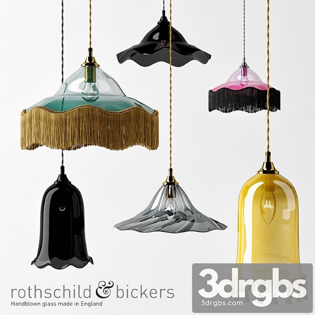 Rothschild Bickers Lamp Set 3dsmax Download - thumbnail 1