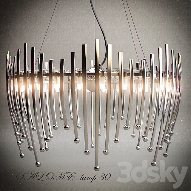 SALOME_Hanging lamp 30 3DS Max Model - thumbnail 1