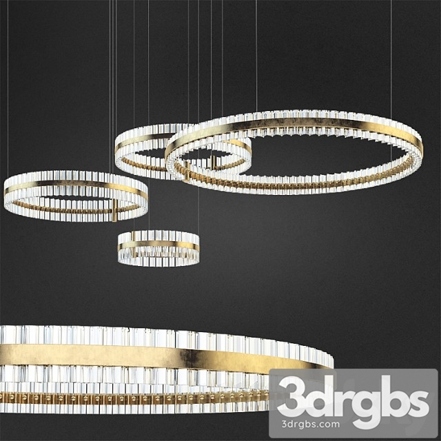 Saturno pendant chandelier baroncelli - thumbnail 1