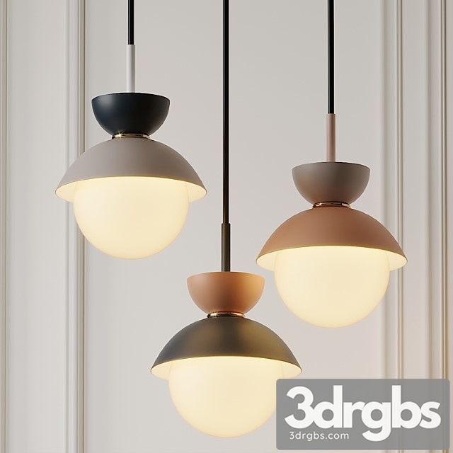 Savie metal pendant light 3dsmax Download - thumbnail 1