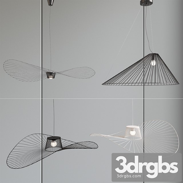 Scandinavian pendant lamps 025 3dsmax Download - thumbnail 1