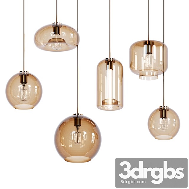 Scandinavian style pendant lamp - thumbnail 1