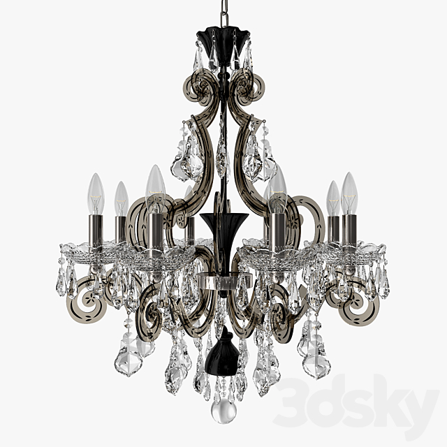 Schonbek – Capella chandelier (art.6732) 3DSMax File - thumbnail 1