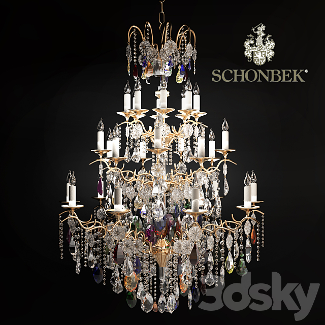 Schonbek Clear-5782 3DSMax File - thumbnail 1