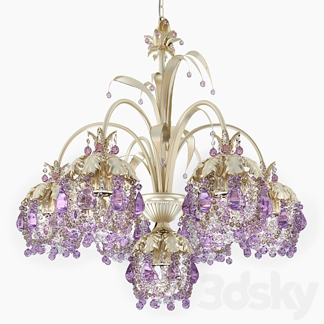 Schonbek Rondelle chandelier 1267 3DSMax File - thumbnail 2